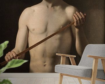 Christopher Wilhelm Eckersberg, Stehendes männliches Modell, 1837 von Atelier Liesjes