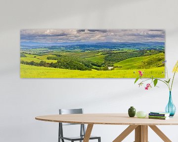 Panorama van het Toscaanse landschap van Henk Meijer Photography