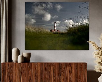The lighthouse in the meadows