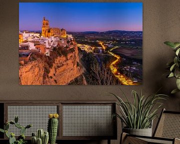 Abend in Arcos de la Frontera, Spanien