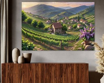 Wine Valley by Artsy Inventor