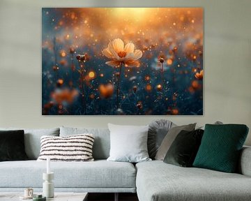 La floraison dorée du crépuscule sur Beeld Creaties Ed Steenhoek | Photographie et images artificielles