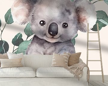 Schattige koala kinderkamer van Tiny Treasures