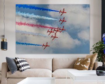 Royal Air Force Red Arrows. von Jaap van den Berg