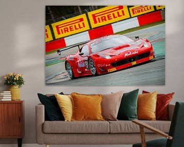 Ferrari 458 Italia GT3 voiture de course sur Sjoerd van der Wal Photographie