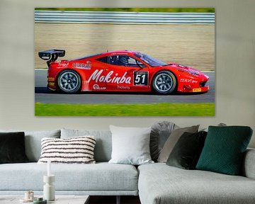 Ferrari 458 Italia GT3 race car by Sjoerd van der Wal Photography