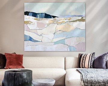 Abstract Landschap van Kunst Kriebels