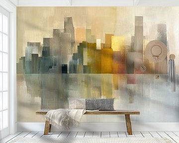 City Abstract by ARTEO Paintings