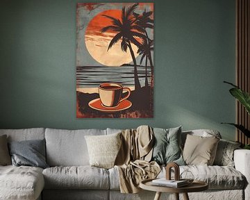 Coffee at the beach by Bianca ter Riet