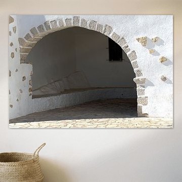 gate in the hermitage of st, Antonio Peniscola Spain