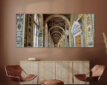 Fresco’s in het Hermitage Museum in St. Petersburg van Karel Frielink