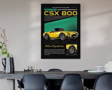 Shelby Cobra CSX 8000 Muscle Car by Adam Khabibi