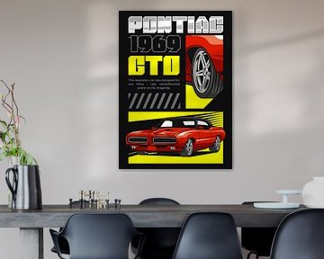 Pontiac GTO Judge Muscle Car sur Adam Khabibi