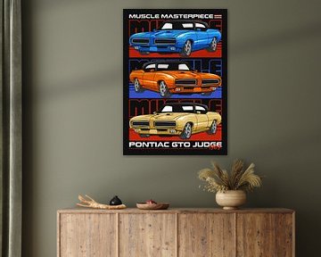 Pontiac GTO Judge Muscle Car van Adam Khabibi