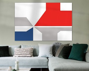 Inspiration Piet Mondrian sur Henk Egbertzen