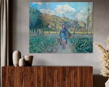 Im Gemüsegarten, Camille Pissarro