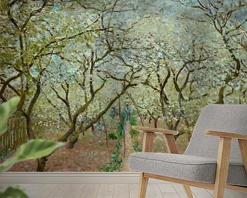 Blühender Obstgarten, Claude Monet