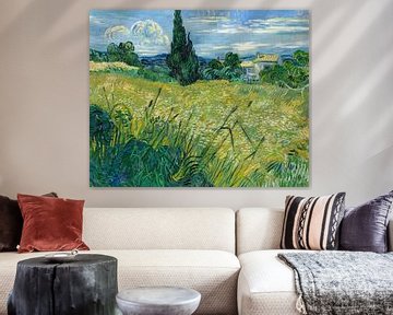 Groen korenveld, Vincent van Gogh