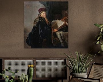 Érudit dans son cabinet de travail, Rembrandt