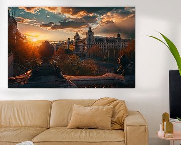Paysage urbain en éveil