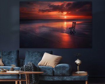 Sable au crépuscule