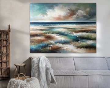 Wadden Islands Wadden Sea Abstract I by Jessica Berendsen