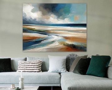 Waddeneilanden Waddenzee Abstract III van Jessica Berendsen