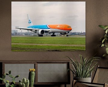 KLM Boeing777 Orange Pride 2.0 van Arthur Bruinen