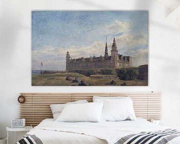 Constantin Hansen, Kronborg castle, 1834 by Atelier Liesjes