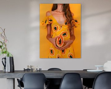 Papaya Girl for the kitchen by Frank Daske | Foto & Design