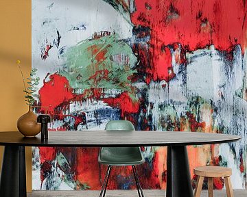 Feuer und Eis - Abstrakt