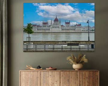 Parliament building Budapest Hungary by Theo Groote