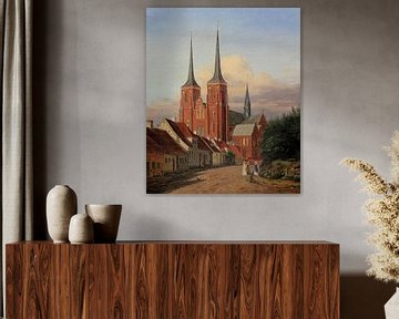 Jørgen Roed, cathédrale de Roskilde, 1838 sur Atelier Liesjes