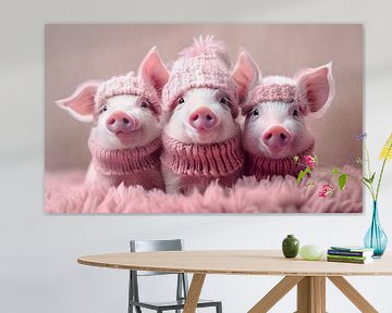 Rosa Piggies von Jacky