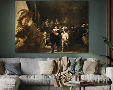 De vaandeldrager x De Nachtwacht, Rembrandt