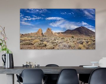 El Teide op Tenerife, Spanje. Panoramafoto