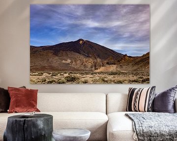 El Teide op Tenerife, Spanje. Panoramafoto