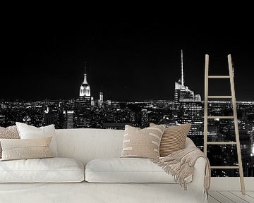 Manhattan B/W by Menno Heijboer