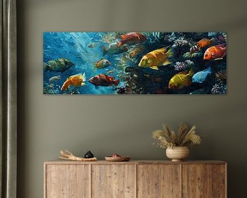 Painting Underwater World by Kunst Kriebels