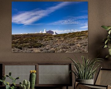 Teide Observatorium, sterrenwacht. Tenerife, Spanje van Gert Hilbink