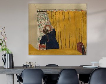 Der gelbe Vorhang, Edouard Vuillard