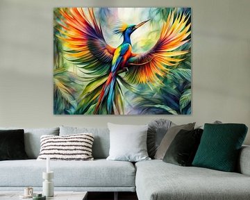 Prachtige vogels van de wereld - Paradijsvogels van Johanna's Art