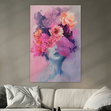 Douce étreinte de fleurs sur Bianca ter Riet