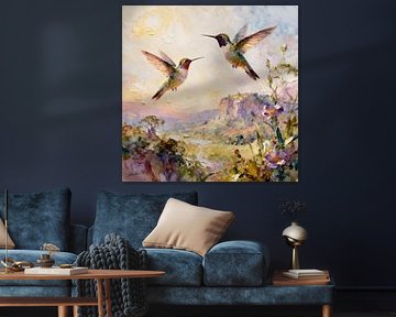 Die schönsten Vögel der Welt - Kolibri von Johannas Art Creations