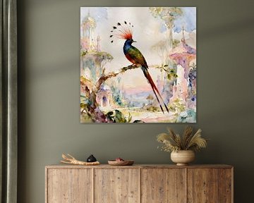 Die schönsten Vögel der Welt - Kleiner Paradiesvogel von Johannas Art Creations