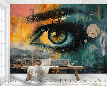 Modern Oogschilderij | Gaze Infinity