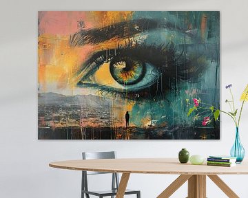 Modern Oogschilderij | Gaze Infinity