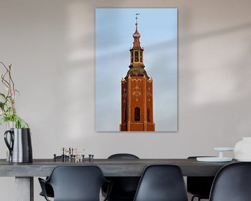 Grote of Sint-Jacobskerk Den Haag schilderij van Anton de Zeeuw
