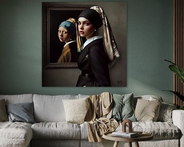 Modern Girl with a Pearl Earring 