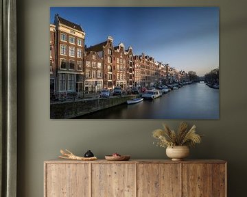 Zonnige Keizersgracht - Amsterdam van Thomas van Galen